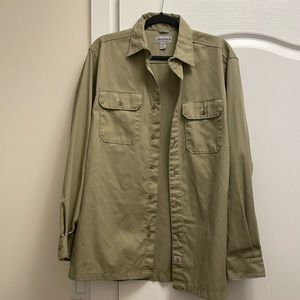 Carhartt relaxed fit button up shirt